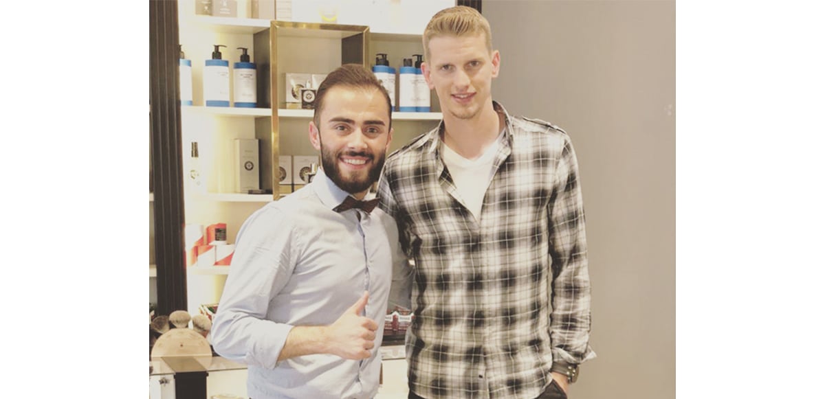 Lars Bender im Captain's Barber Shop & Herrenfriseur Düsseldorf